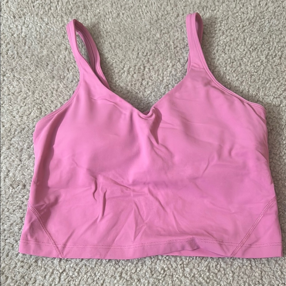 Pink Lululemon Align Tanktop